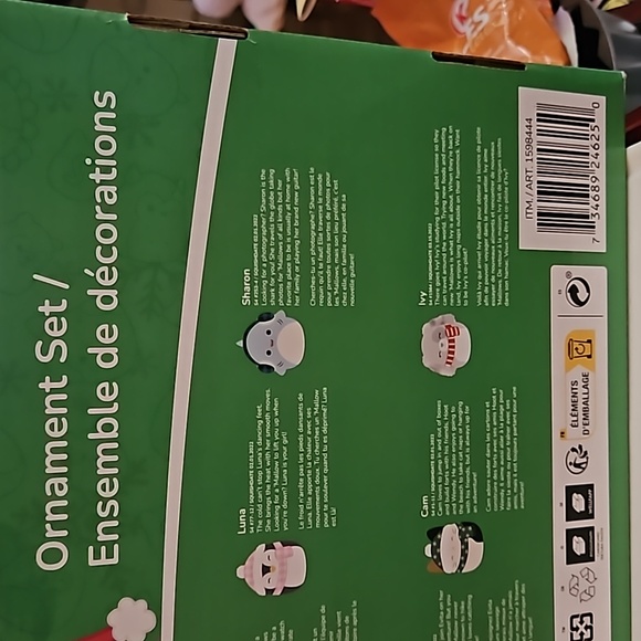 8 Pack Of Original Squishmallow Ornaments 2023 Collection - Picture 6 of 6